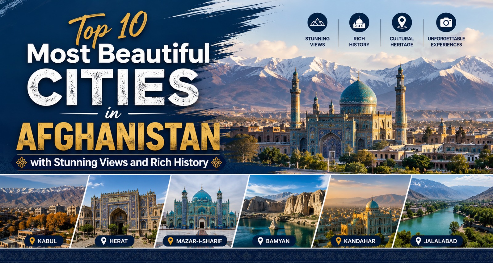 Most Beautiful Cities in Afghanistan